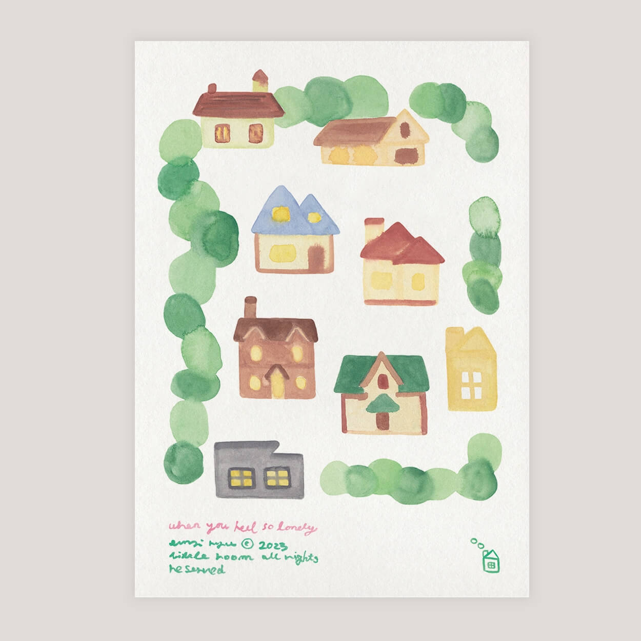 A3 poster - When You Feel So Lonely