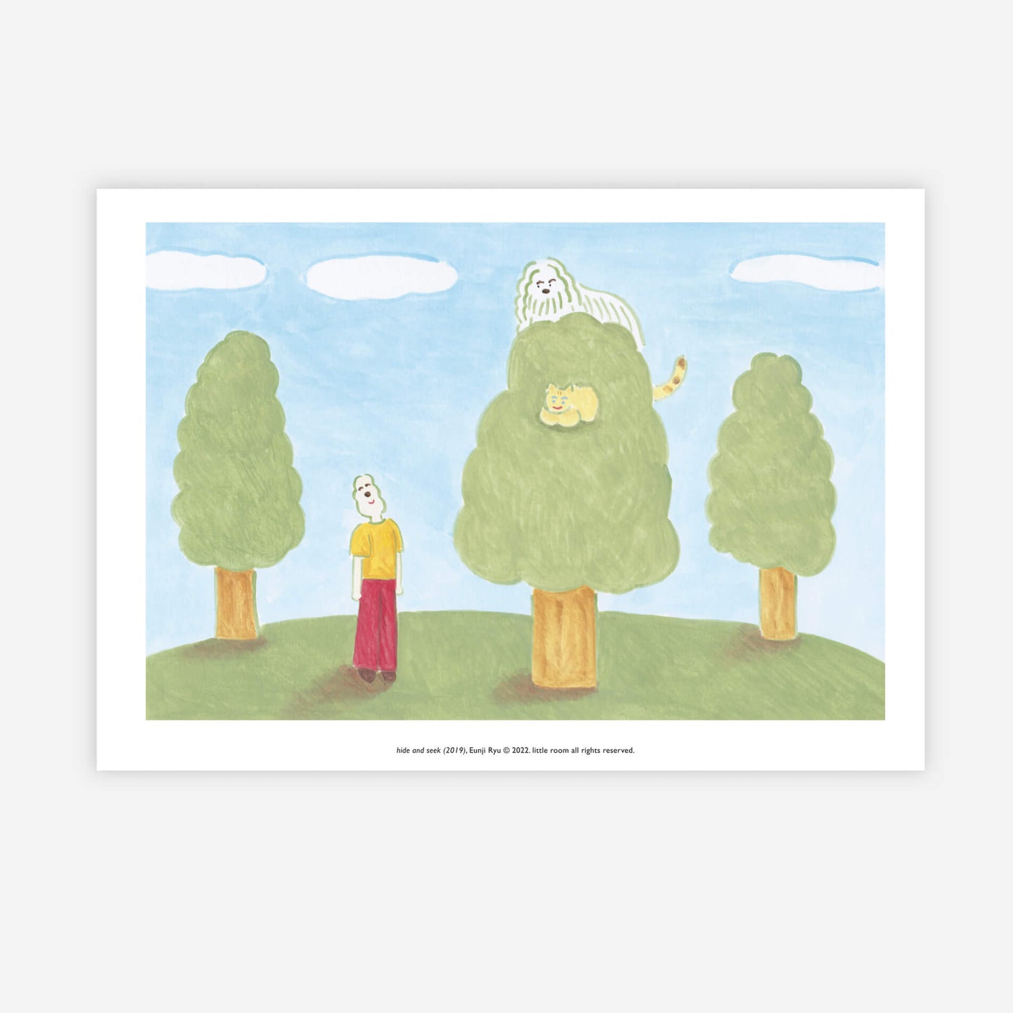 Mini Poster - Hide and Seek