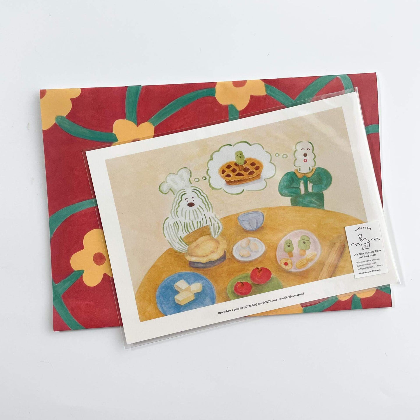 Mini Poster - How to Bake a Popo Pie