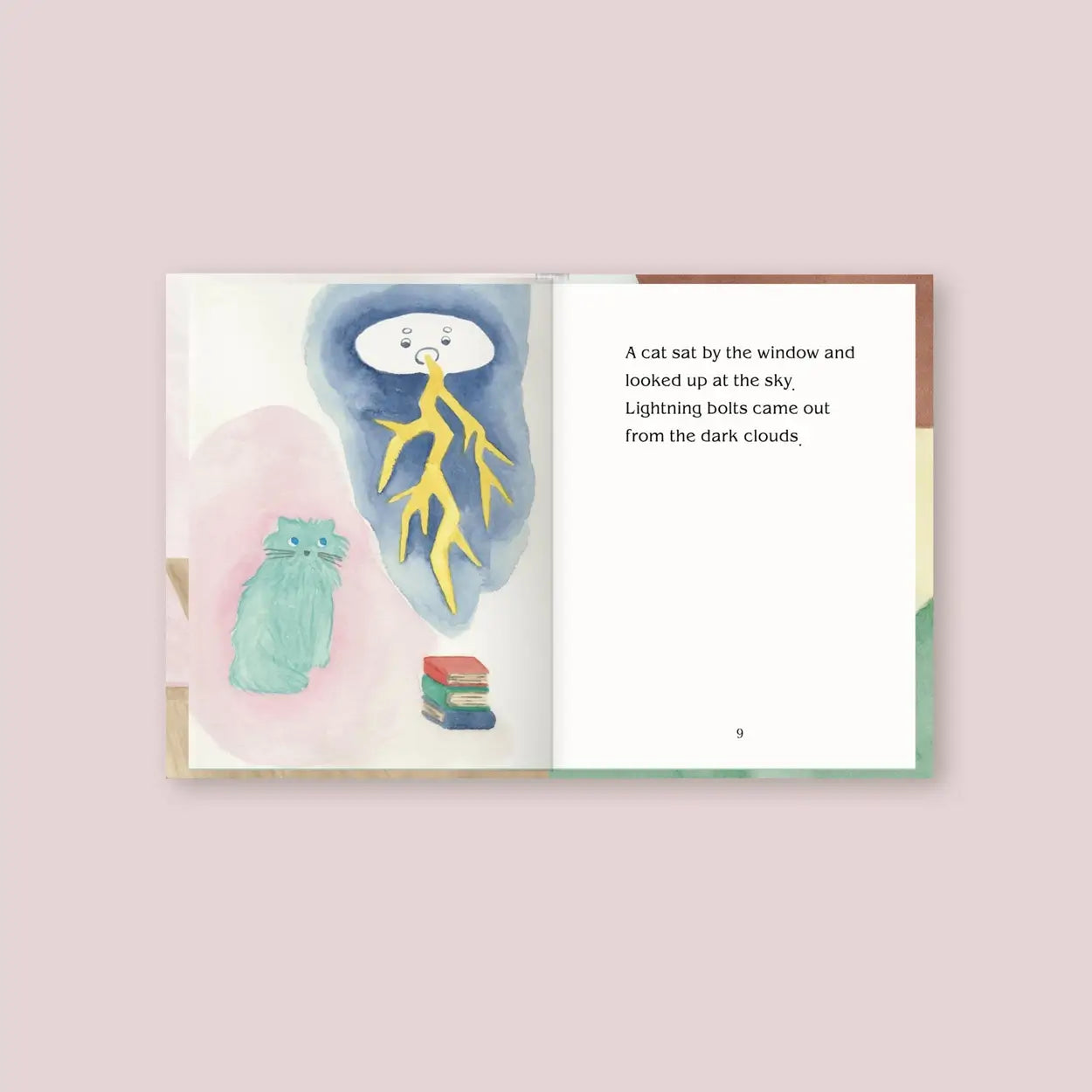 “The Cat Afraid of Dark Clouds” Picture Book