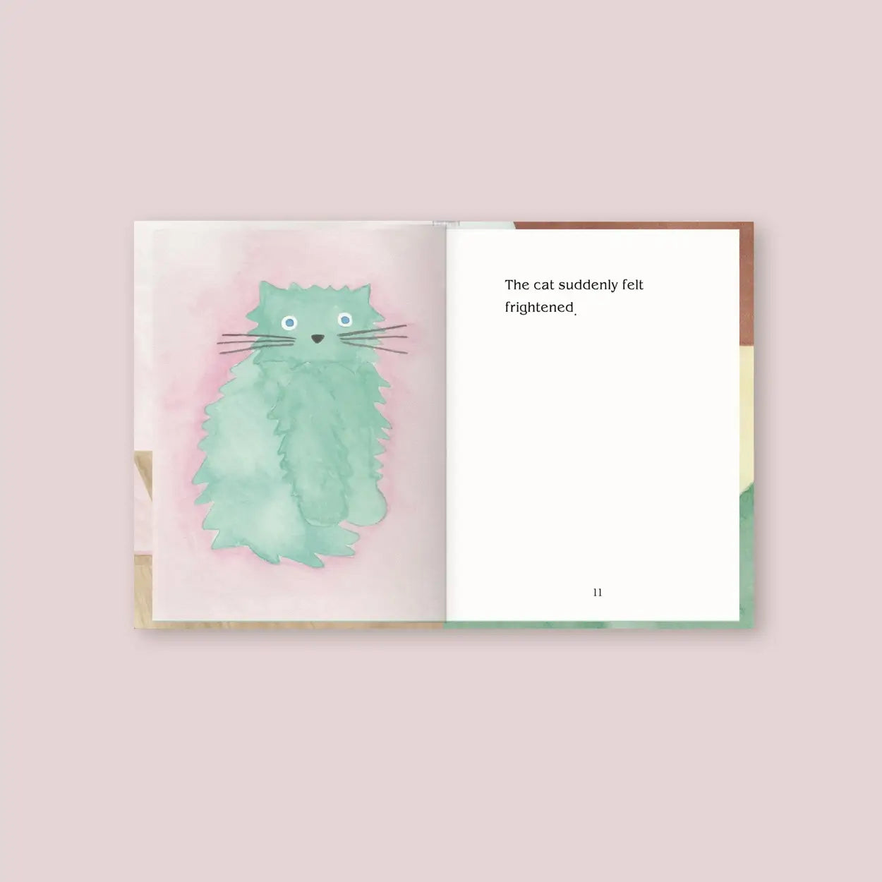 “The Cat Afraid of Dark Clouds” Picture Book