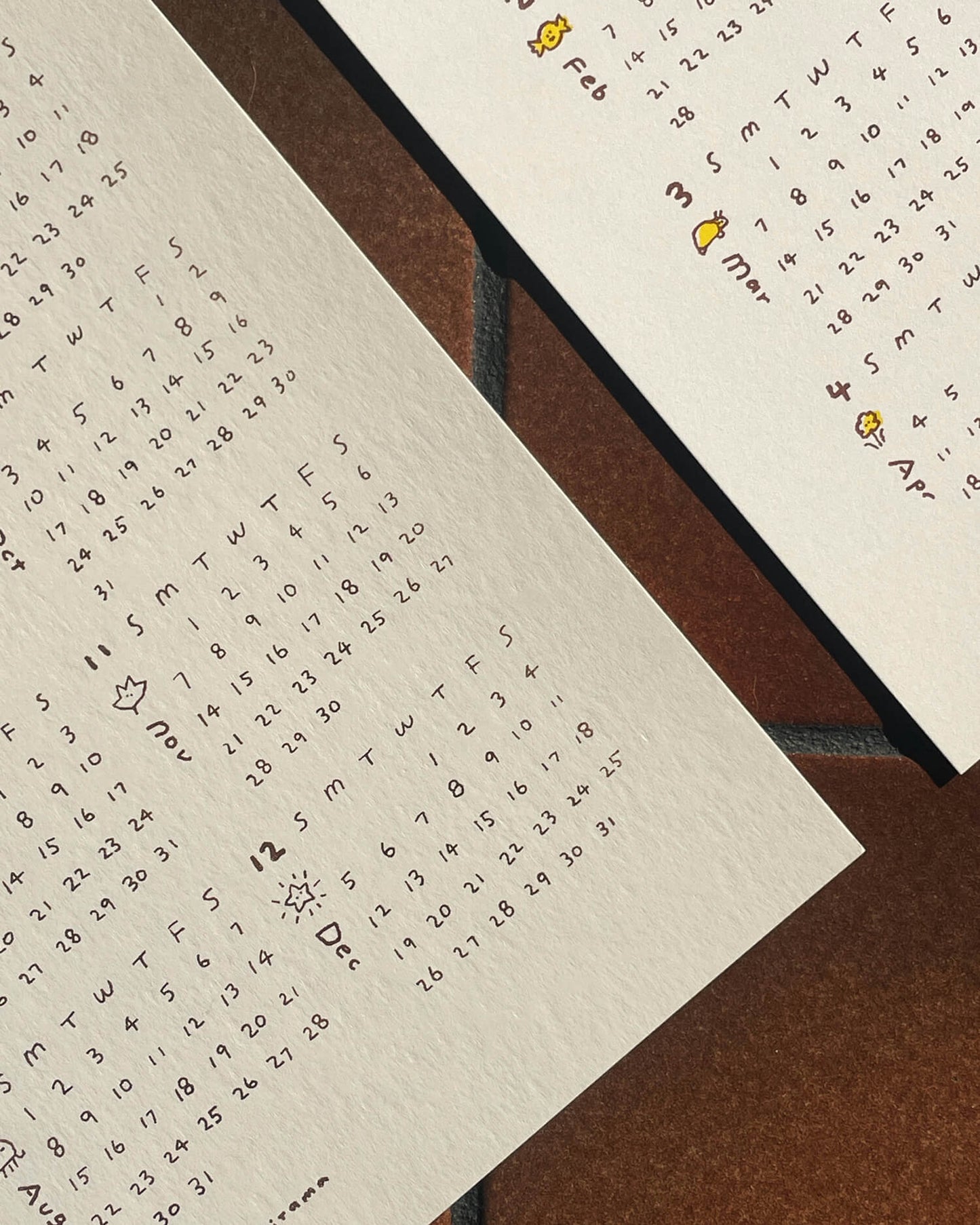 2027 Riso Wall Calendar - Play