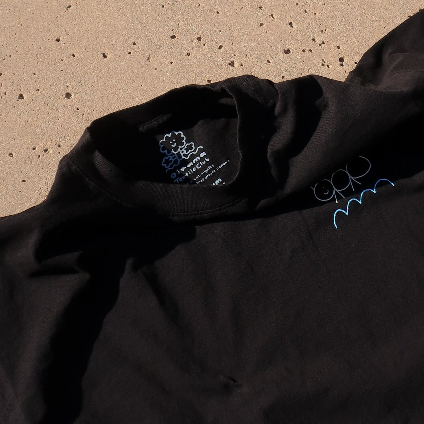 Flower Forest Tee Black