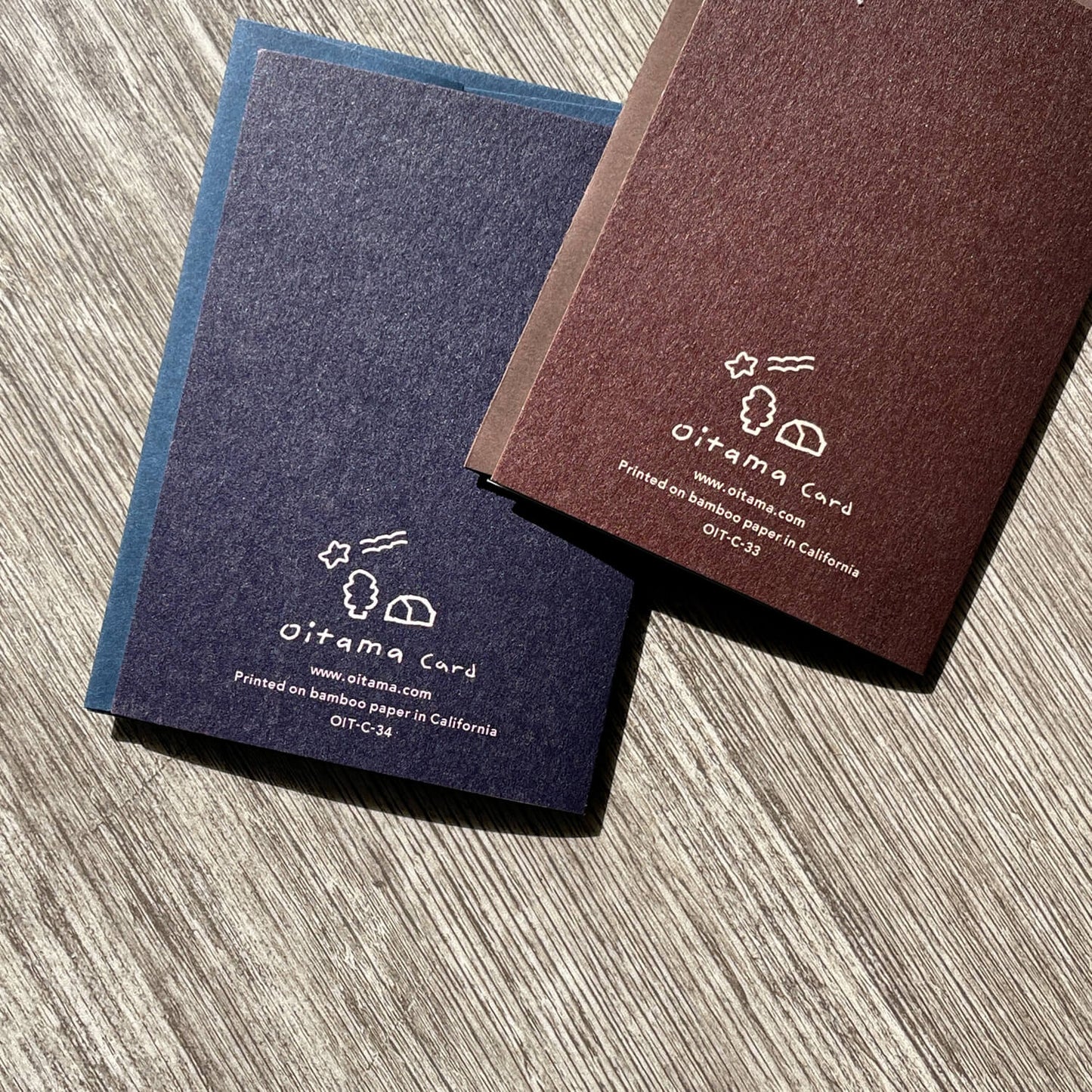 Greeting Card - Christmas Tree Brown Hoho Hat