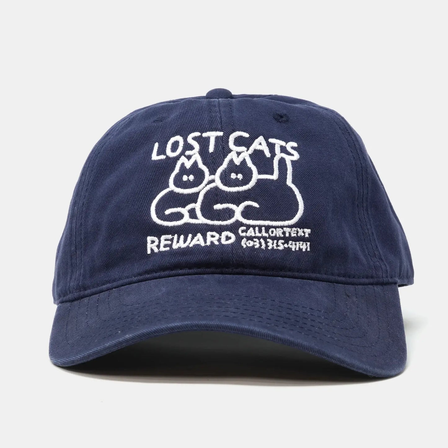 Lost Cat Hat - Navy