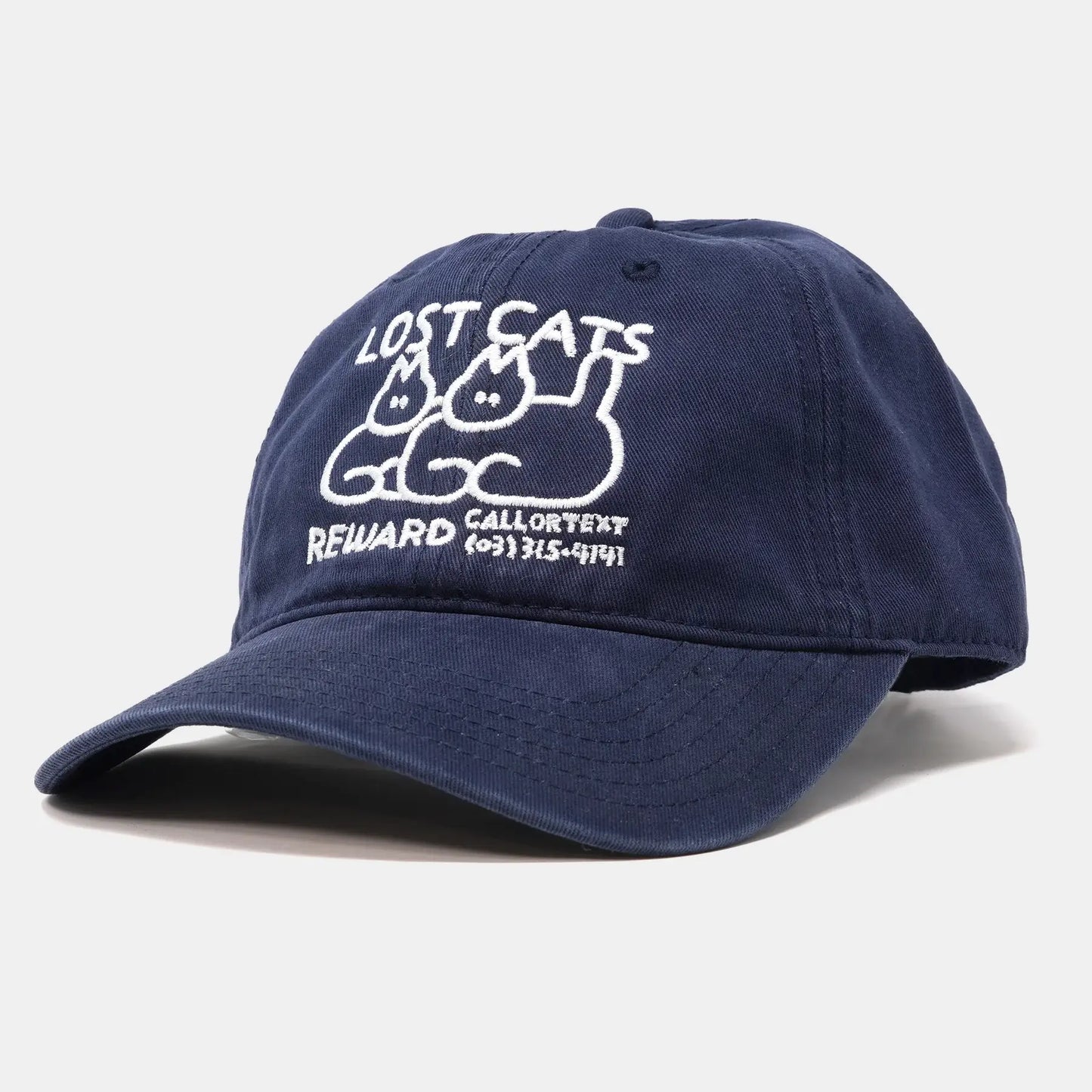 Lost Cat Hat - Navy