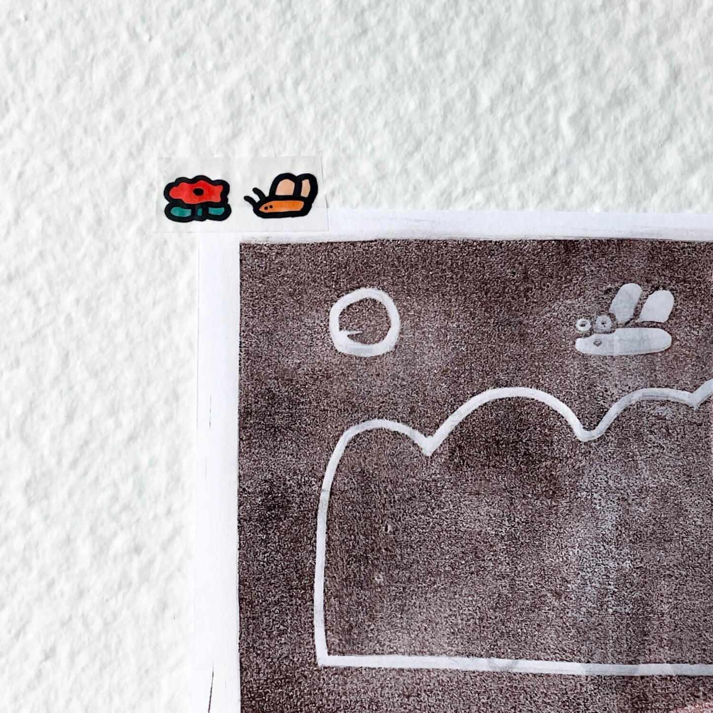 Washi Tape - Snail and Friends