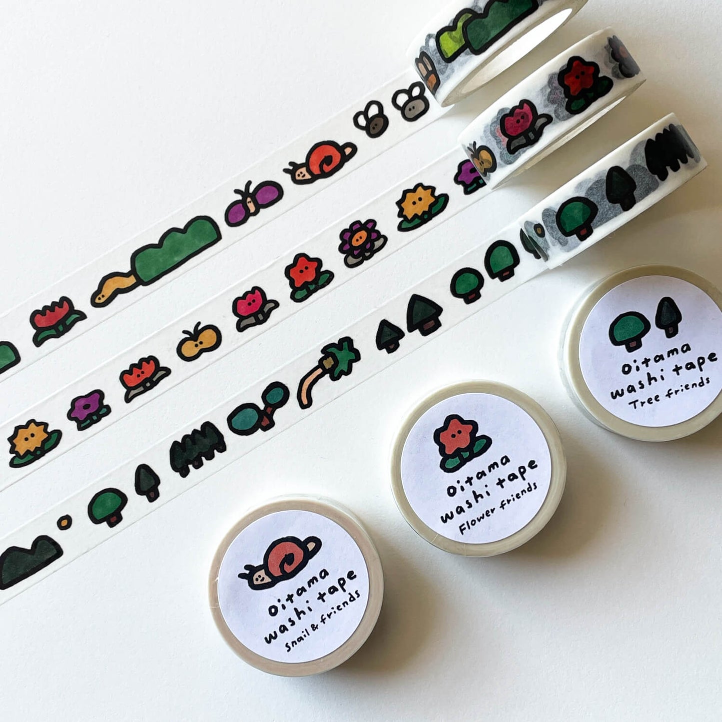 Washi Tape - Flower Friends