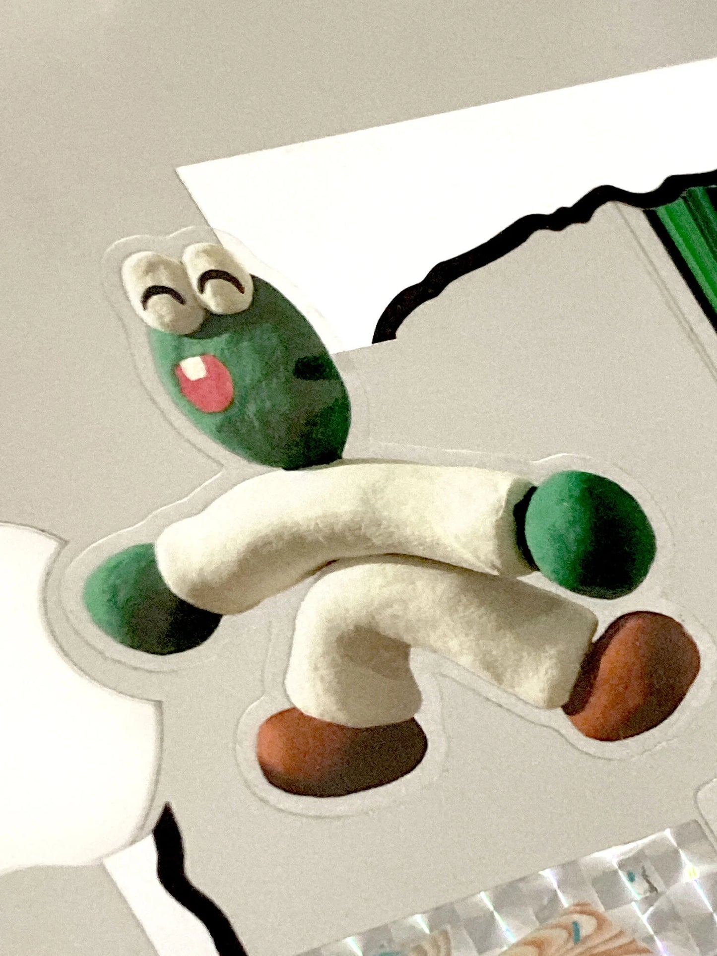 Frog in Training Sticker