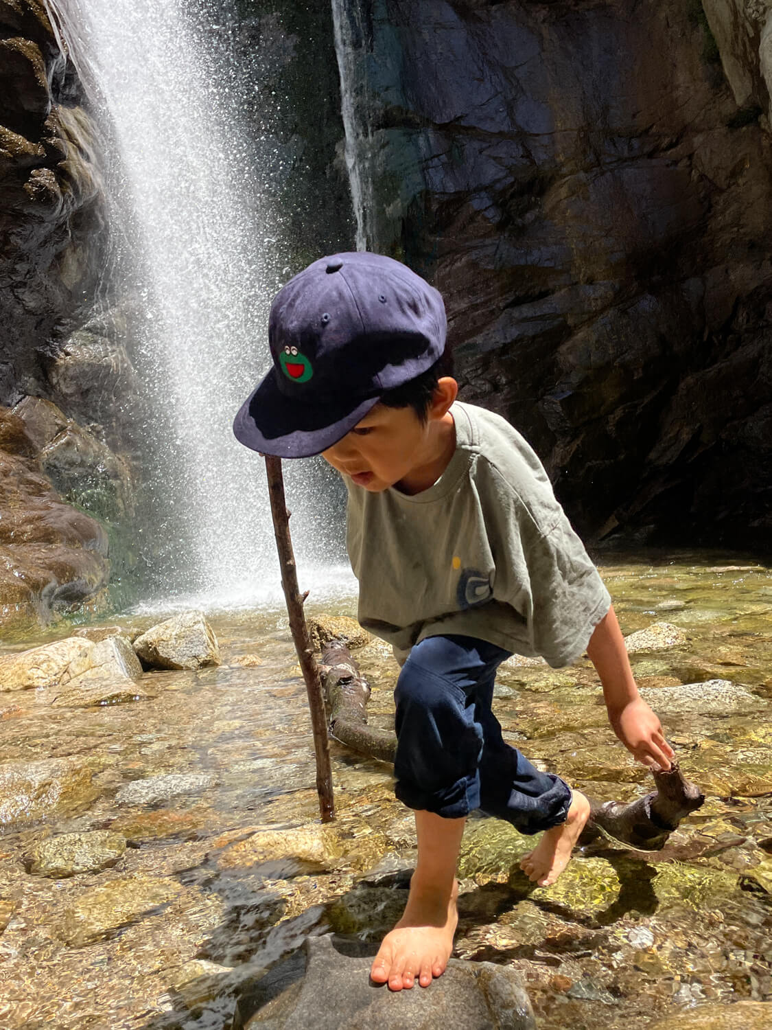 Frog Cap Kids - Cotton Brick