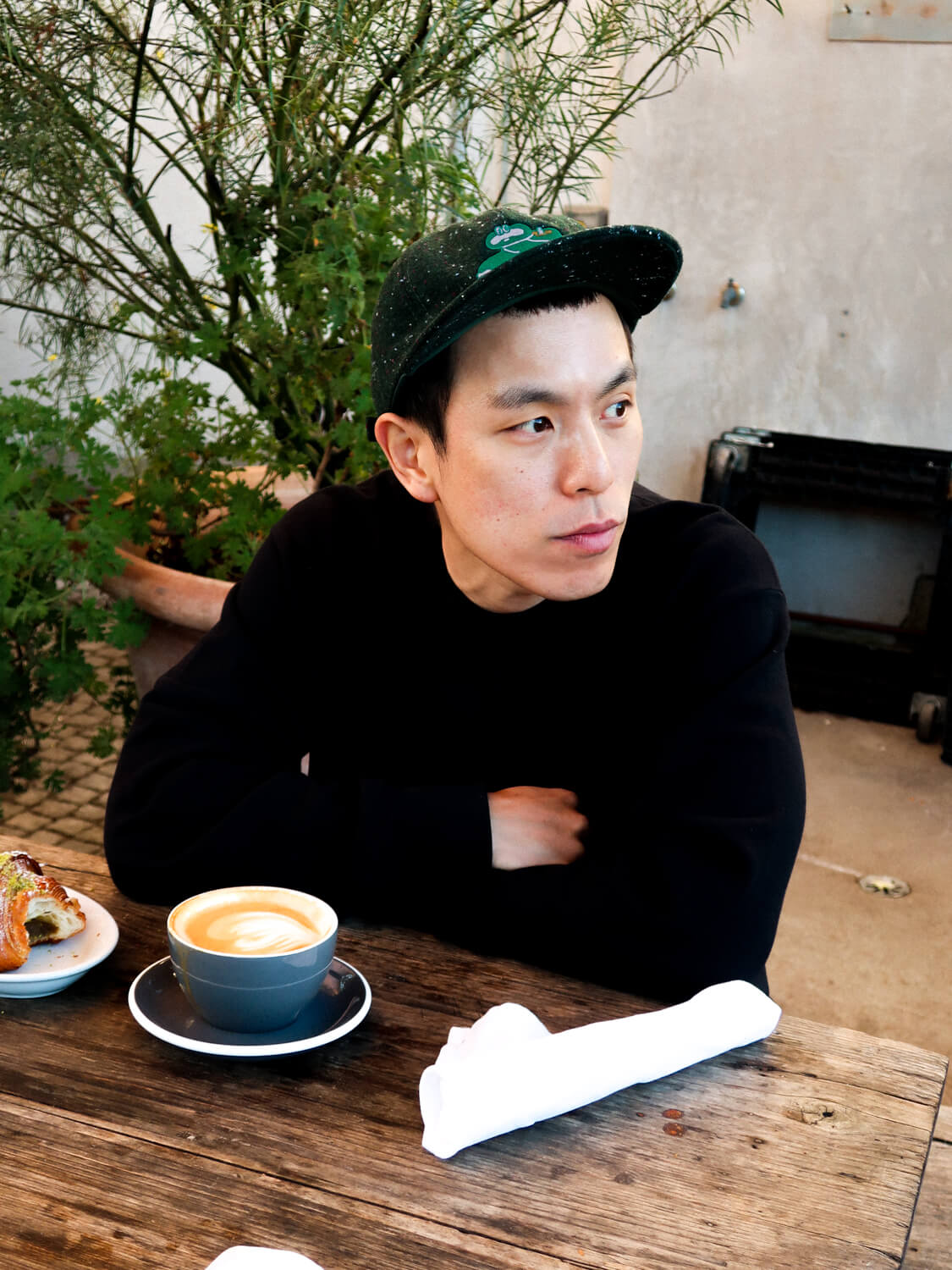 Dinosaur Onsen Cap - Speckled Forest