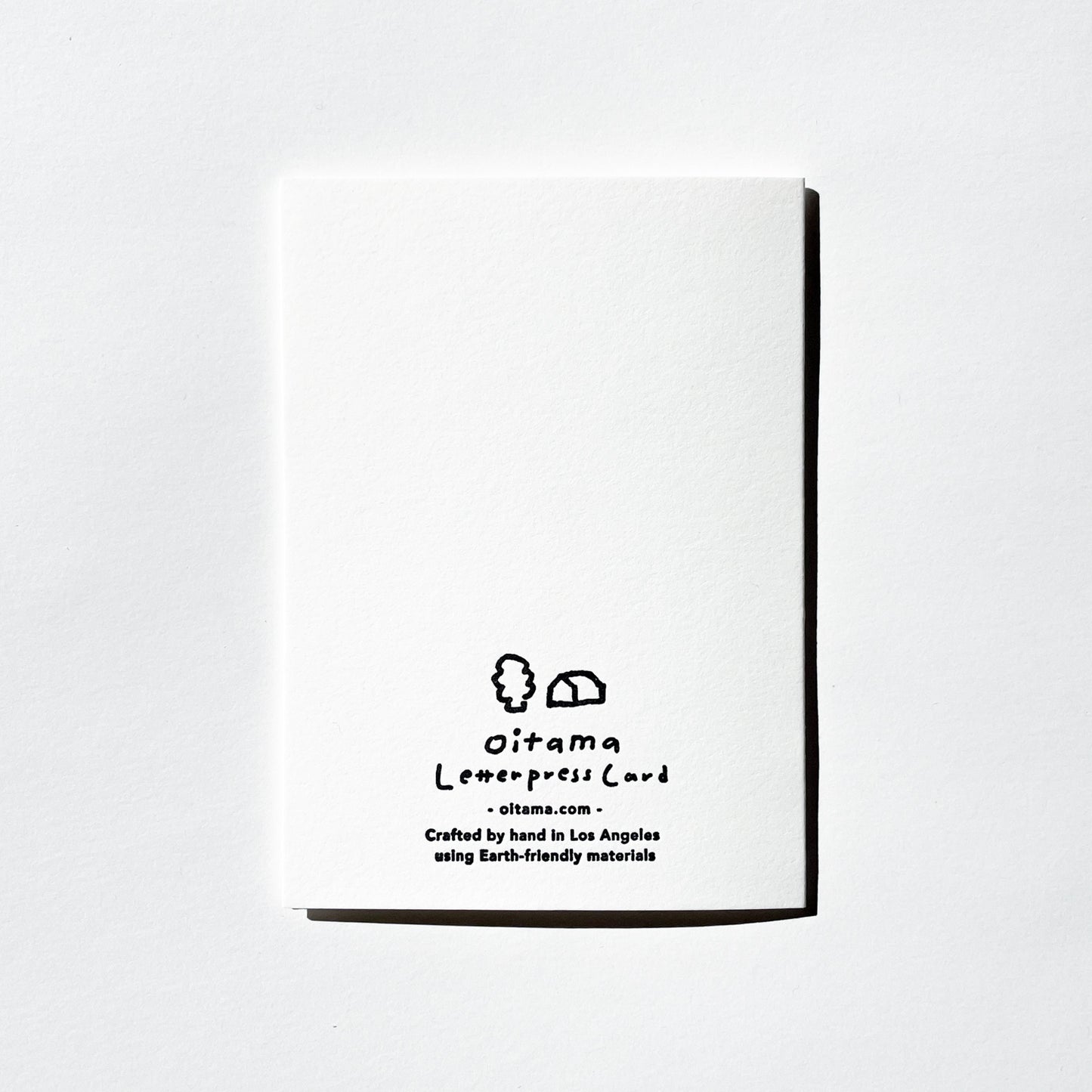 Letterpress Card Set - Holiday Trees