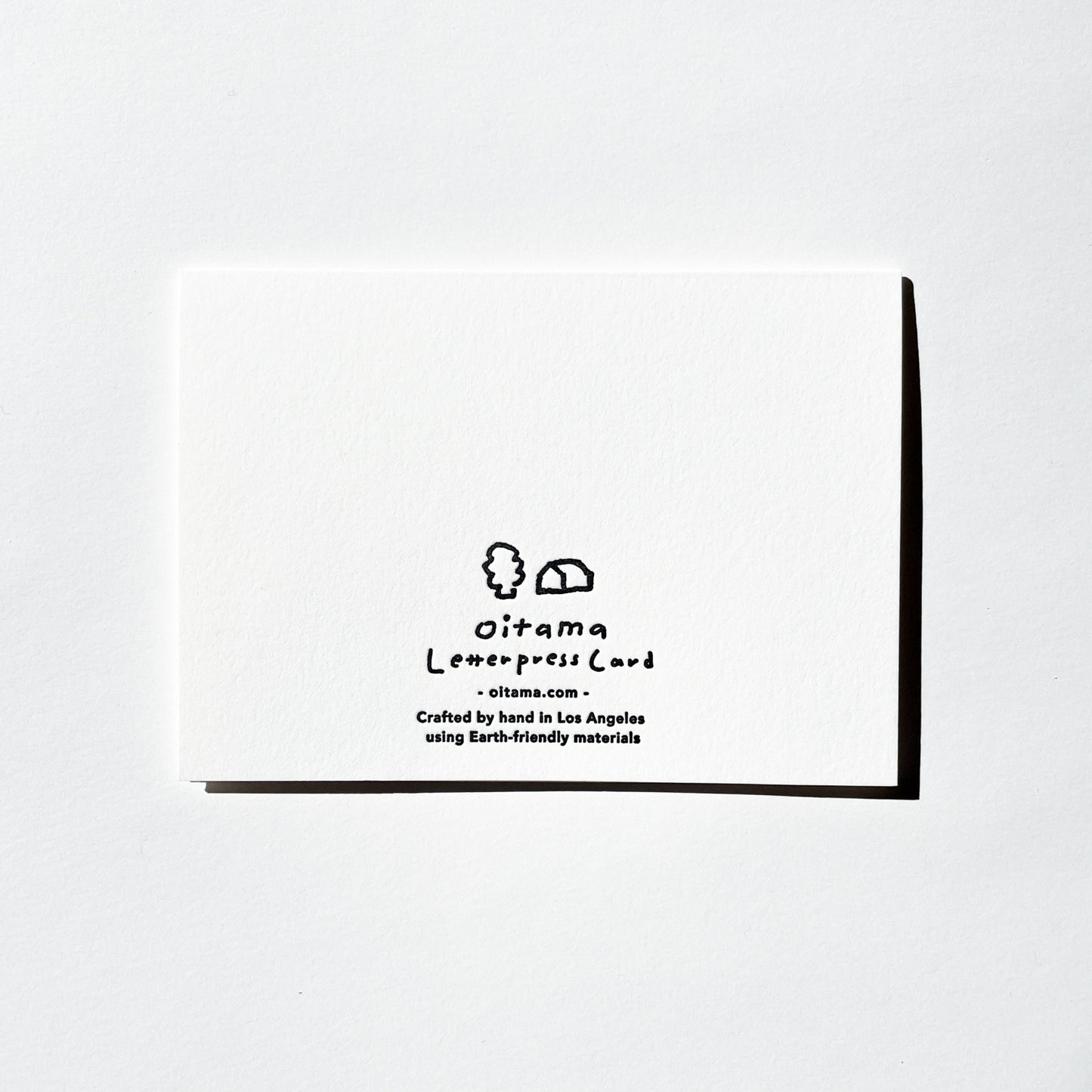 Letterpress Card - Hanukkah Menorah