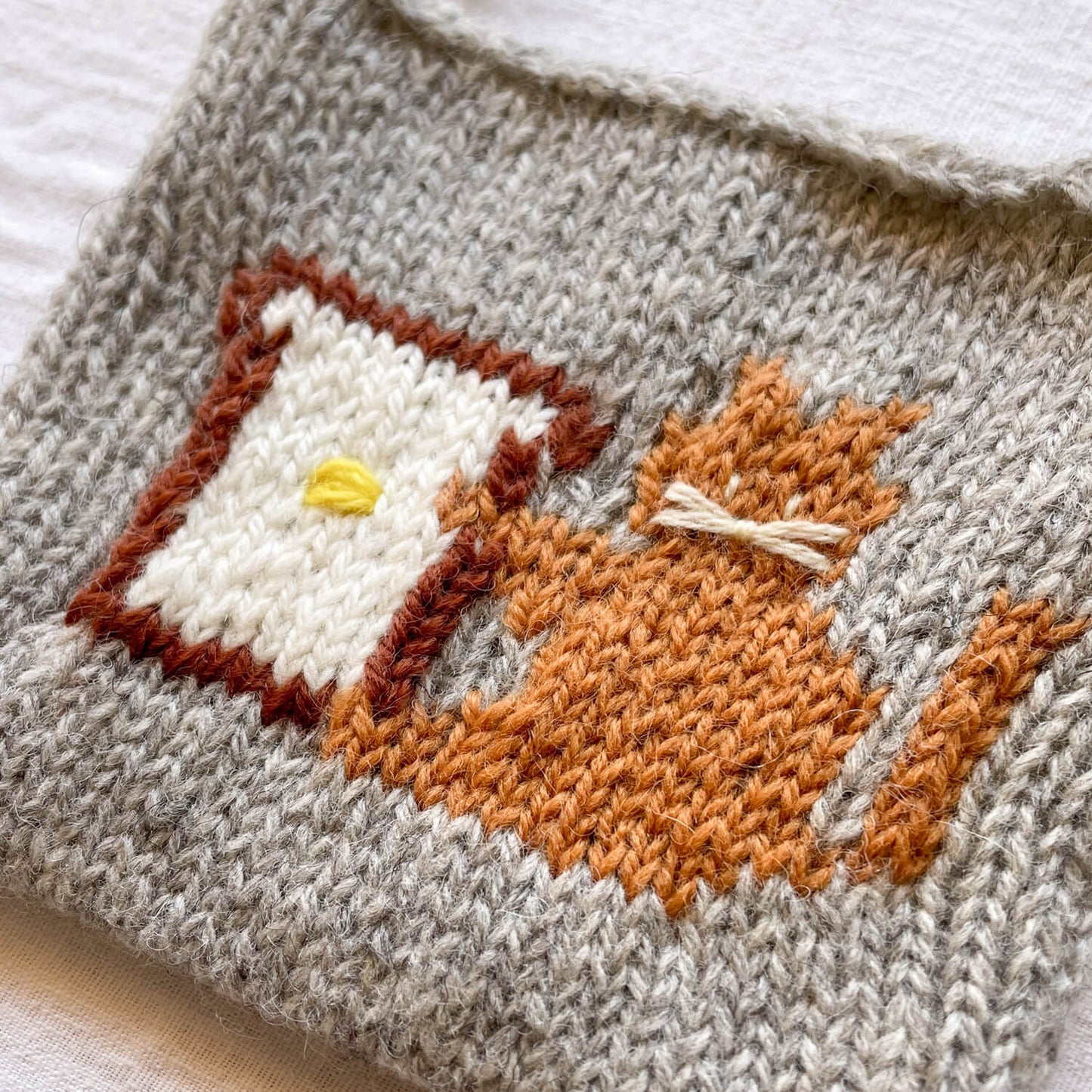 Cat and Toast Pochette