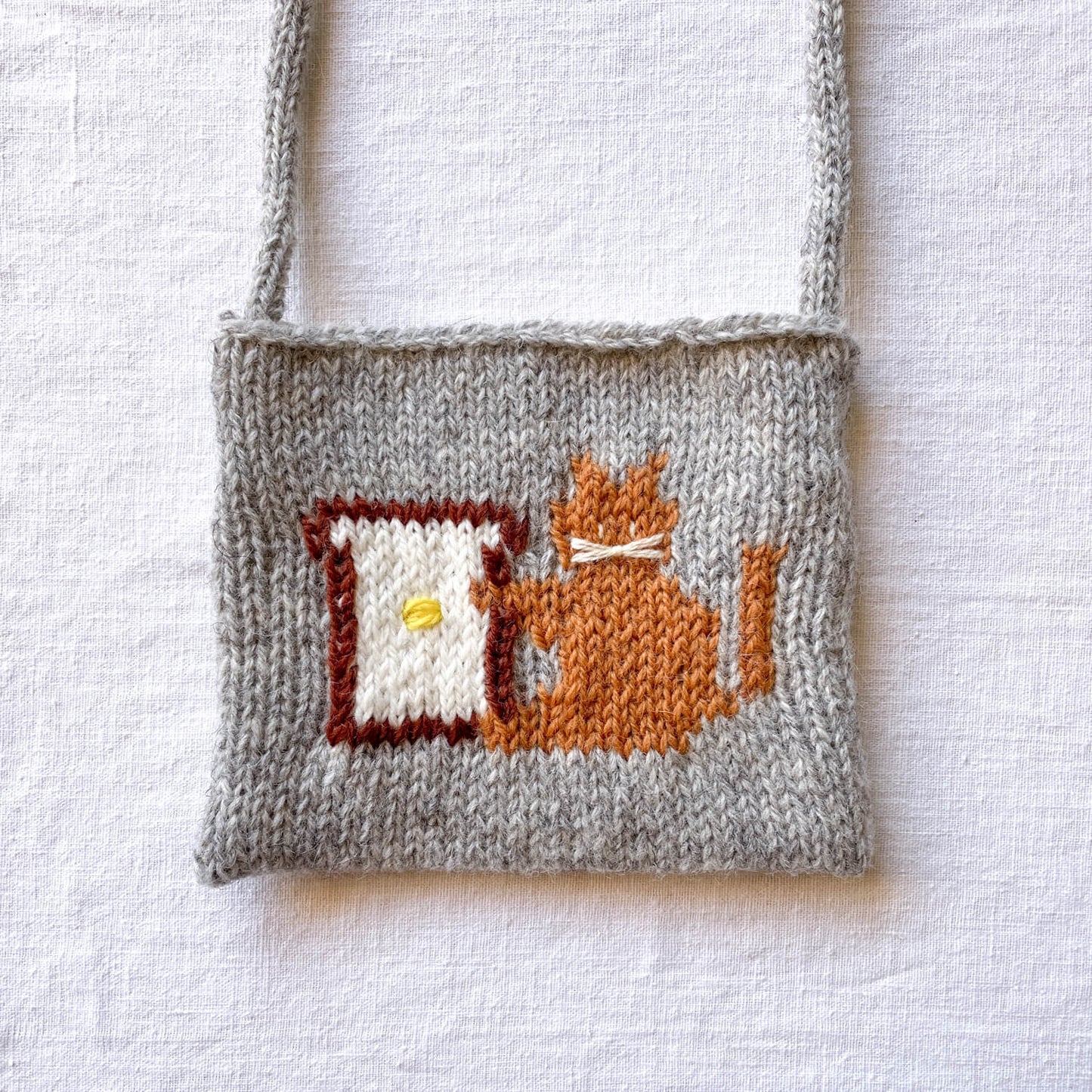Cat and Toast Pochette