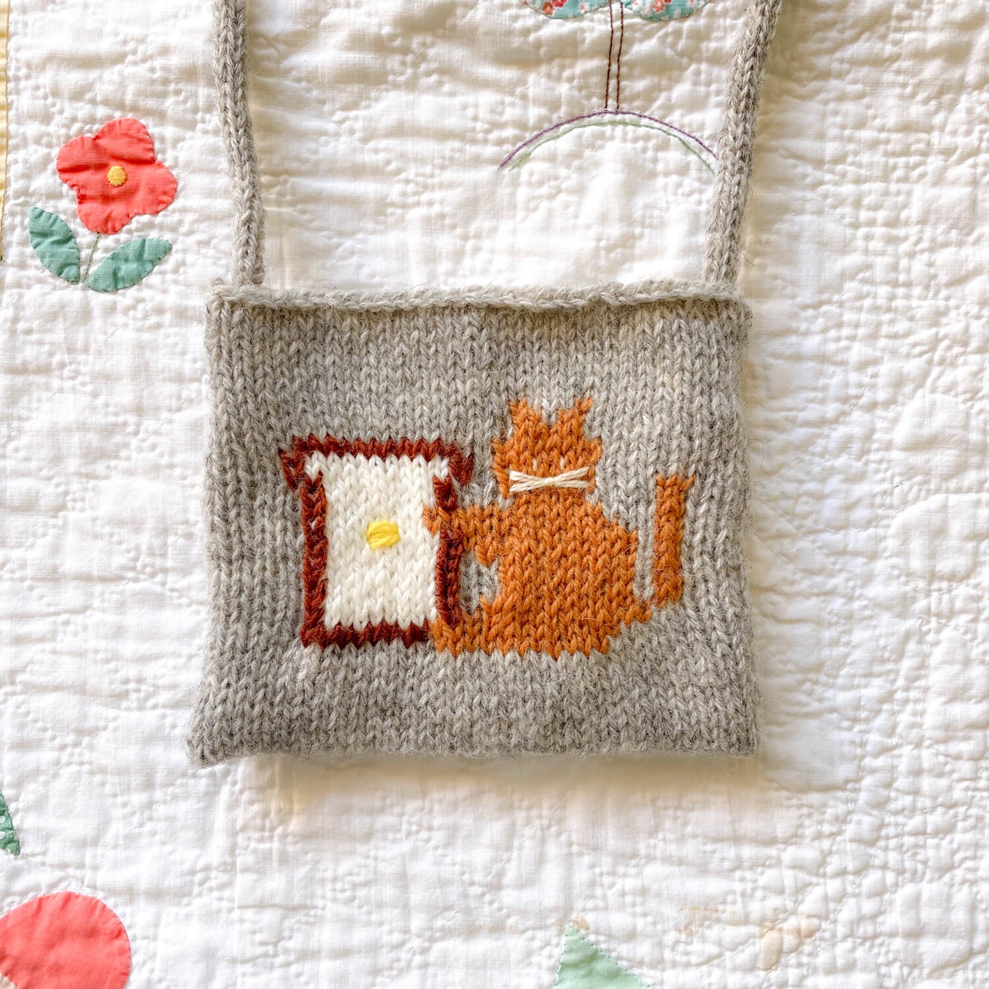 Cat and Toast Pochette