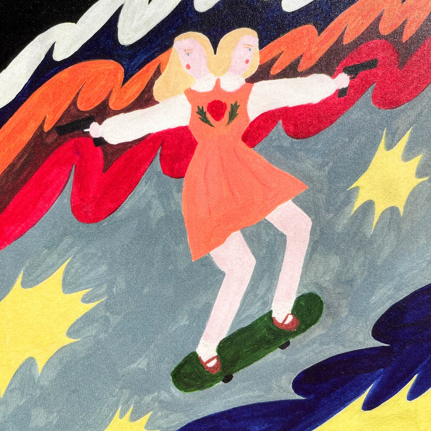 Large Postcard - RUN 07