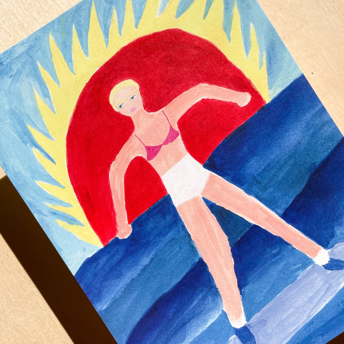 Large Postcard - RUN 08