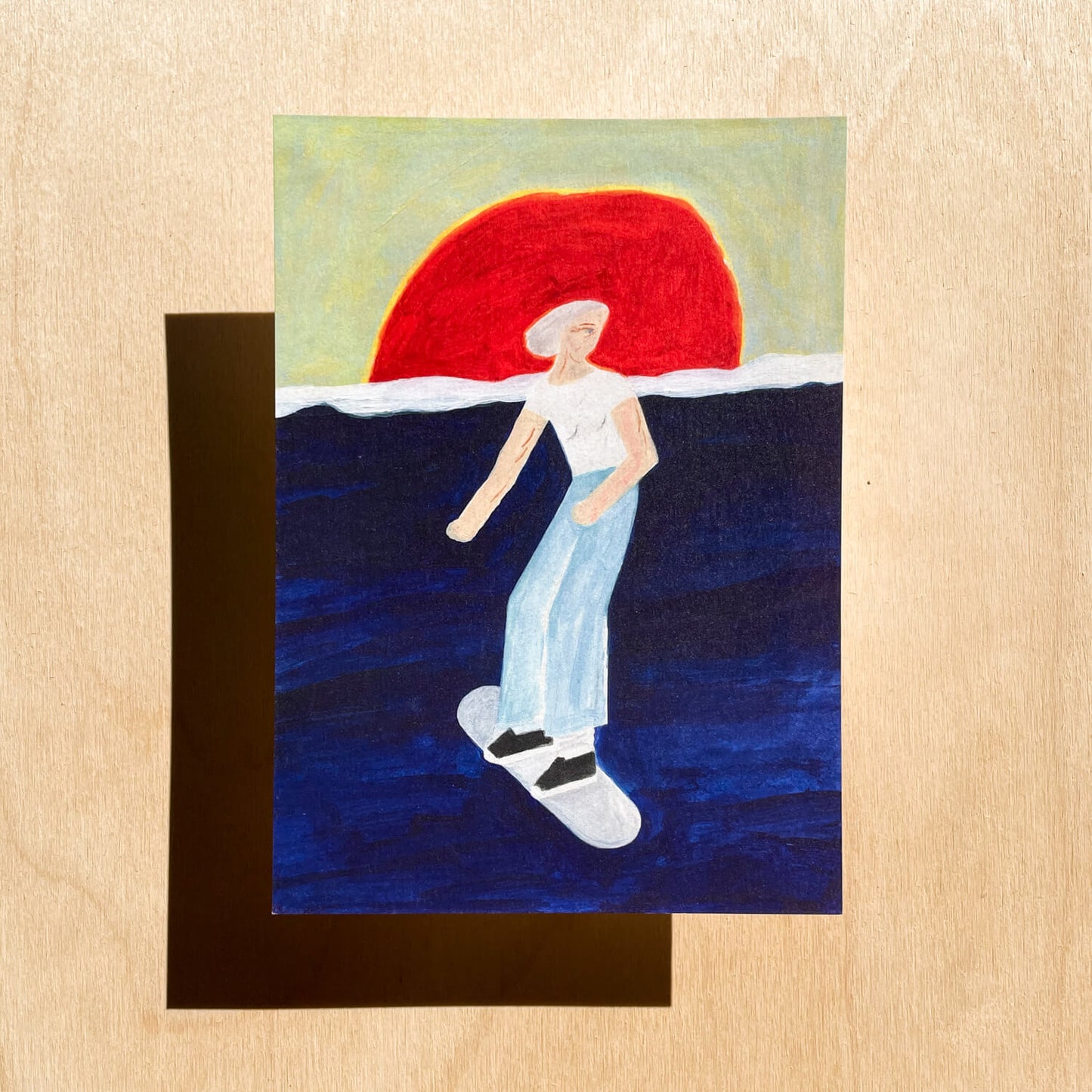 Large Postcard - RUN 10