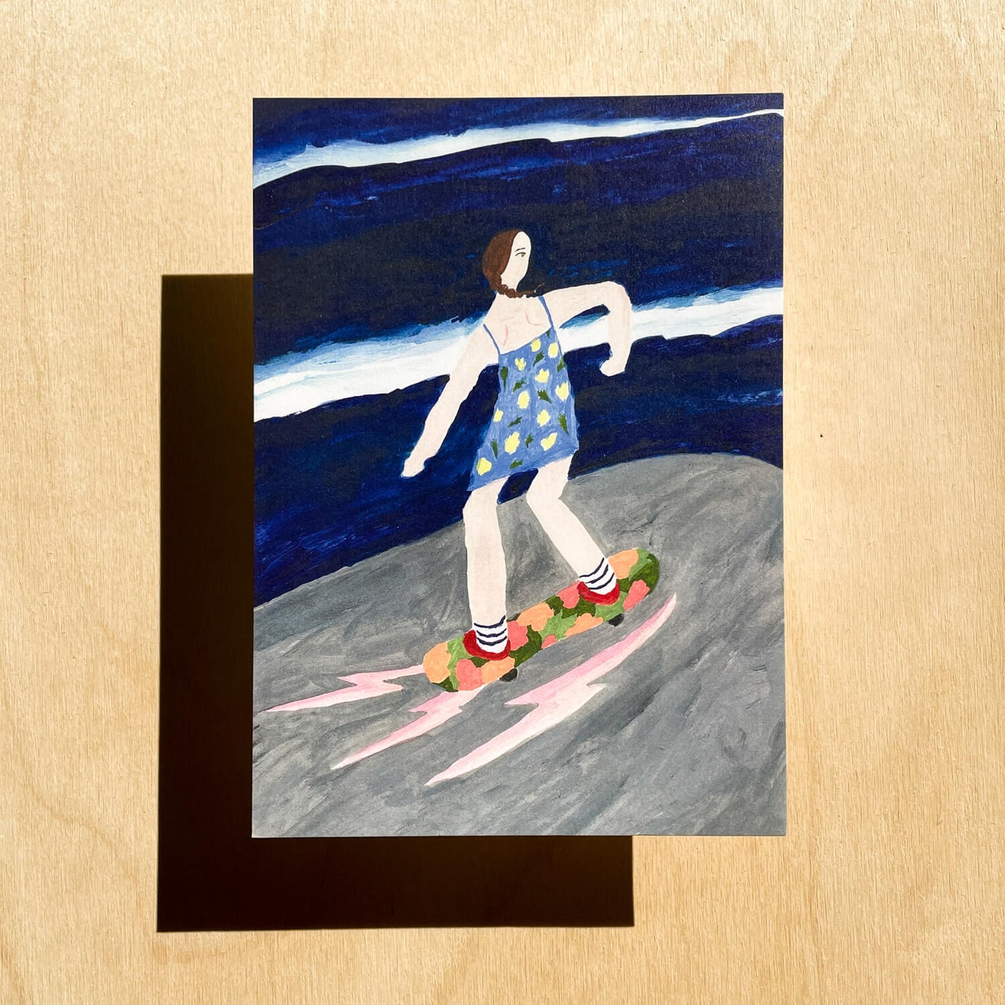 Large Postcard - RUN 02