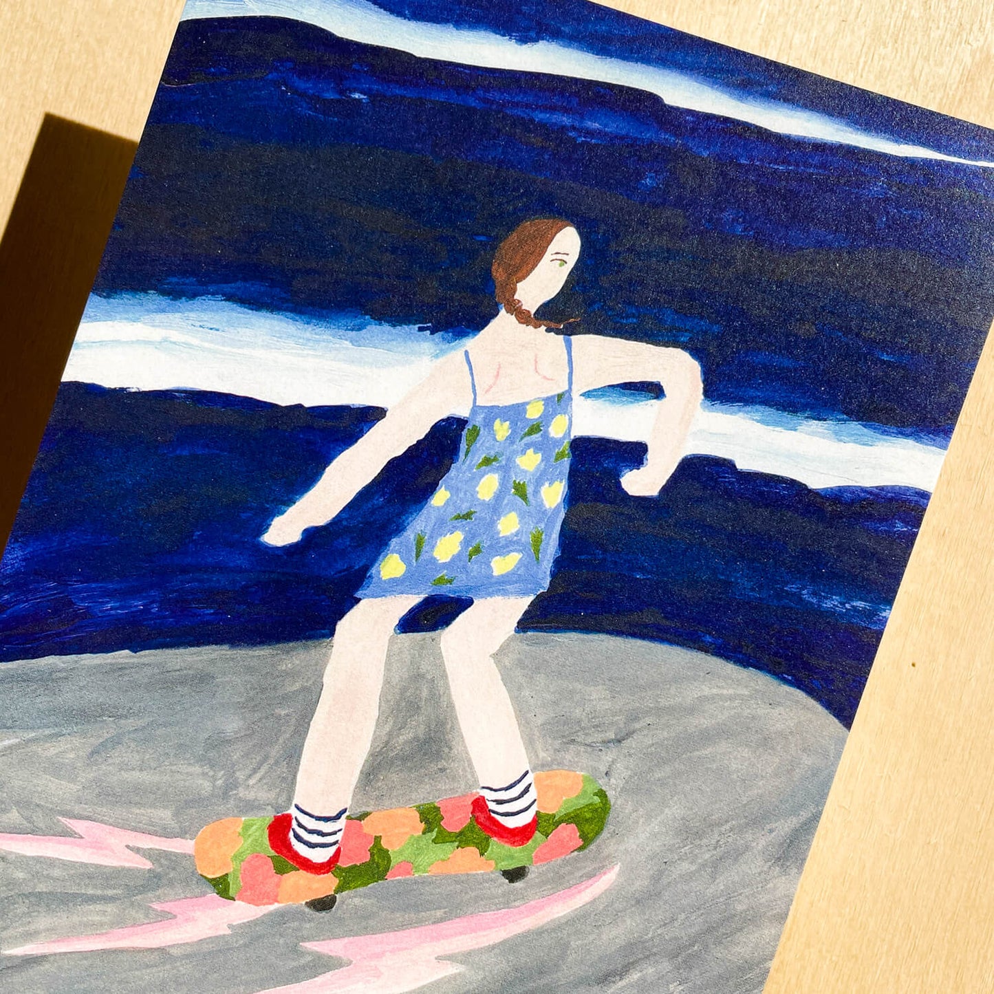 Large Postcard - RUN 02