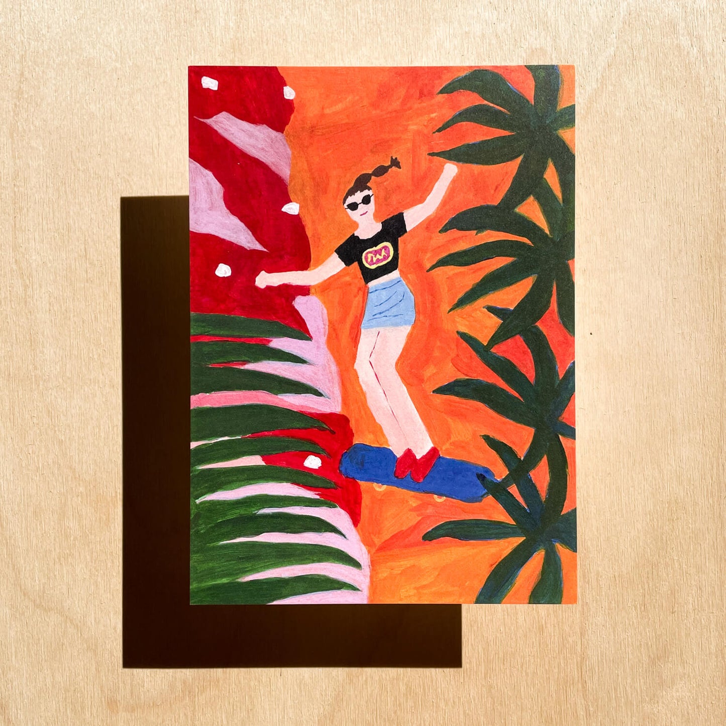 Large Postcard - RUN 03