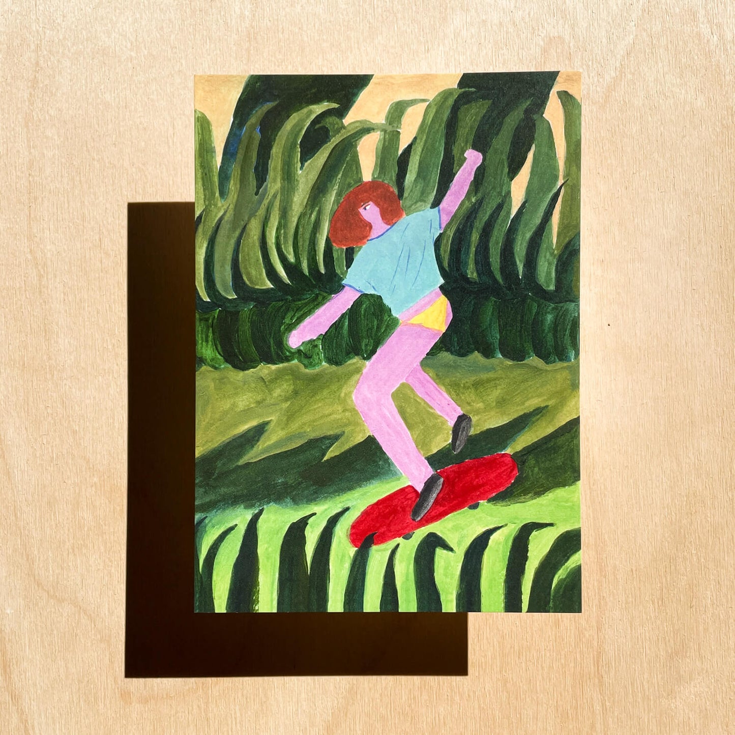 Large Postcard - RUN 04