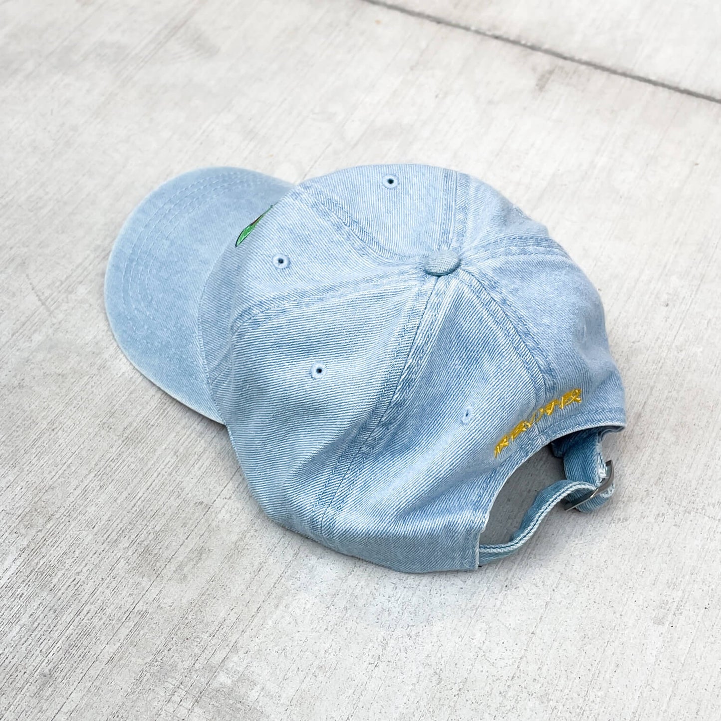 Frog Cap - Denim Light Wash