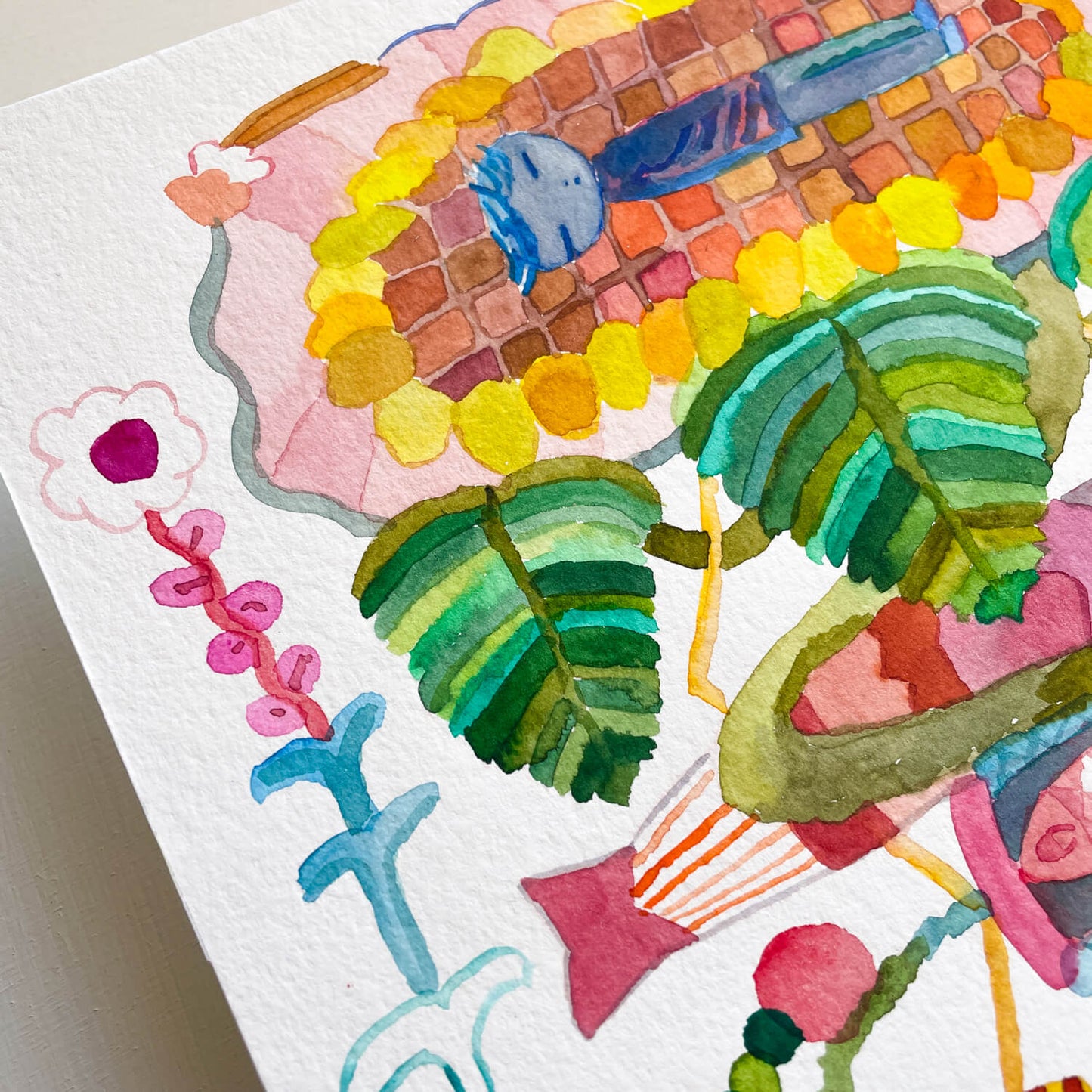 Original Drawing "Funeral"