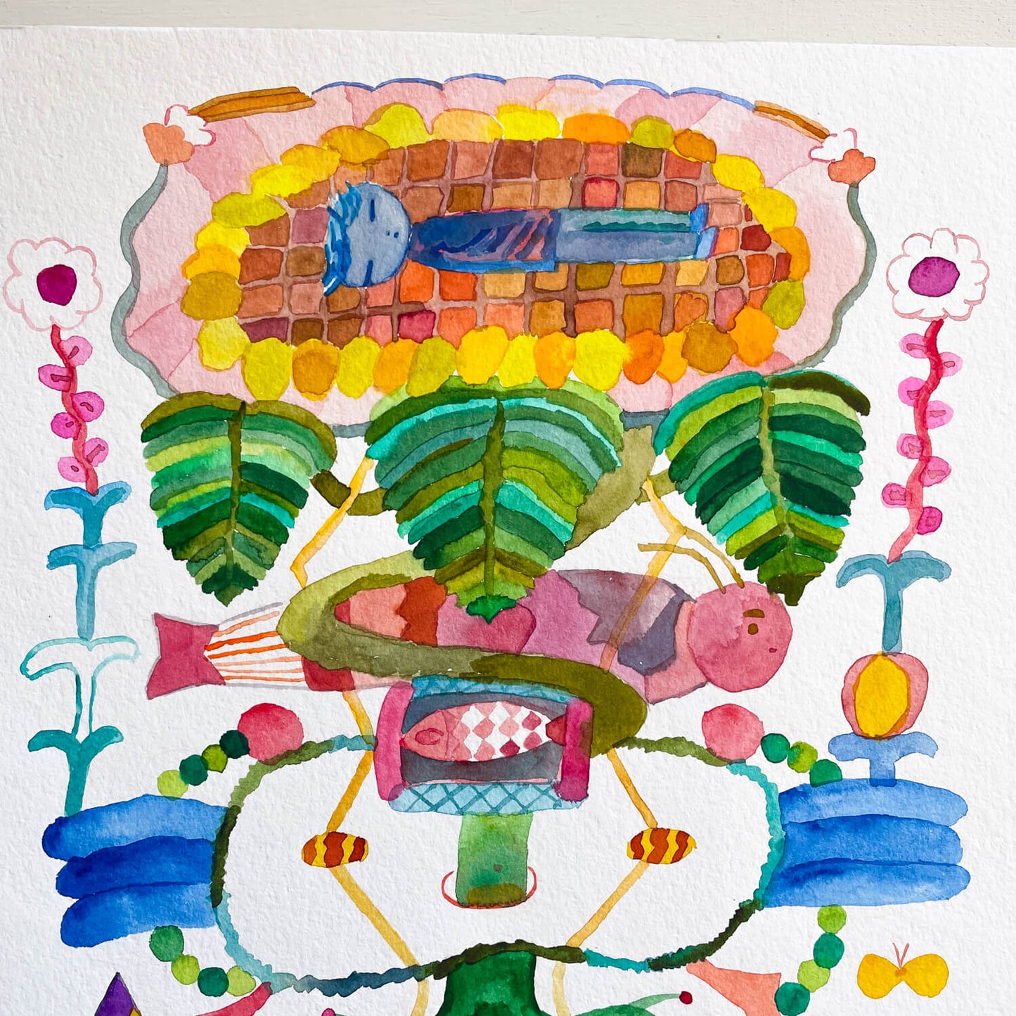 Original Drawing "Funeral"