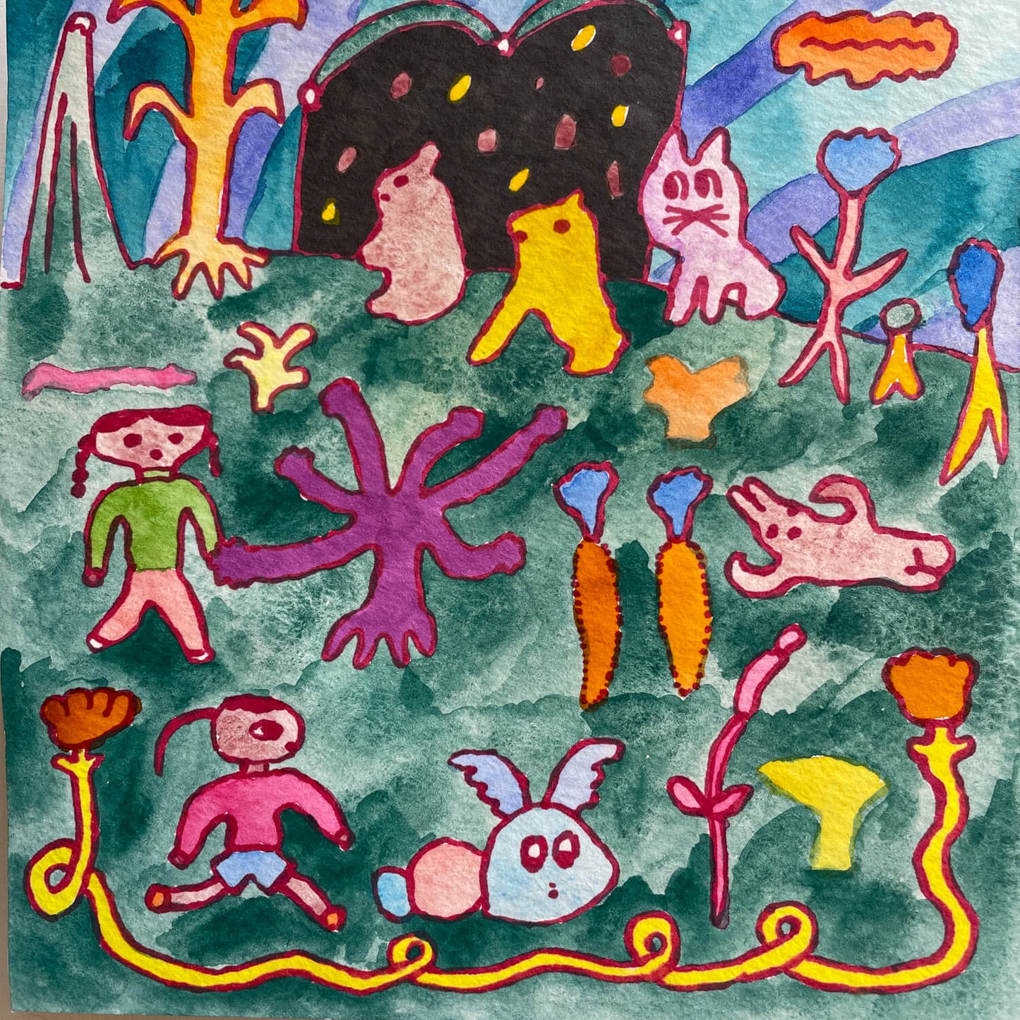 Original Drawing "GATE"