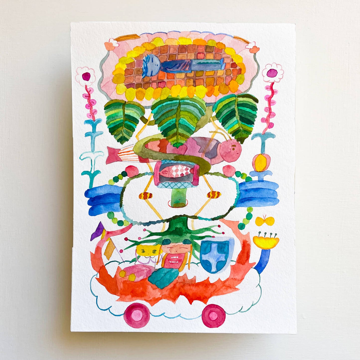 Original Drawing "Funeral"