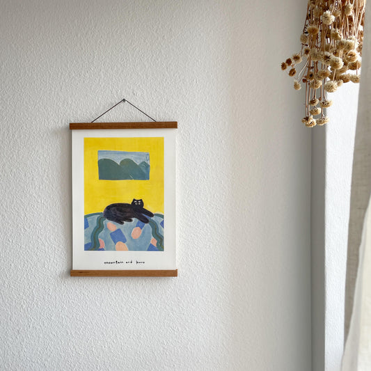 A3 poster - Mountain and Kuro