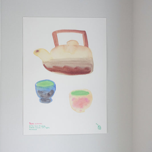 A3 poster - Tea Room