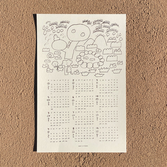 2027 Riso Wall Calendar - Play