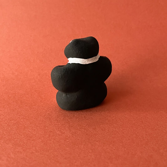 Clay Doll - Beckoning Cat 14