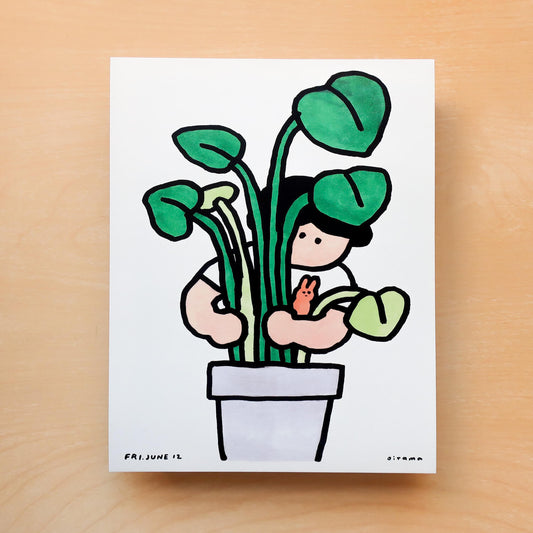 Art Print - Hug Your Plants