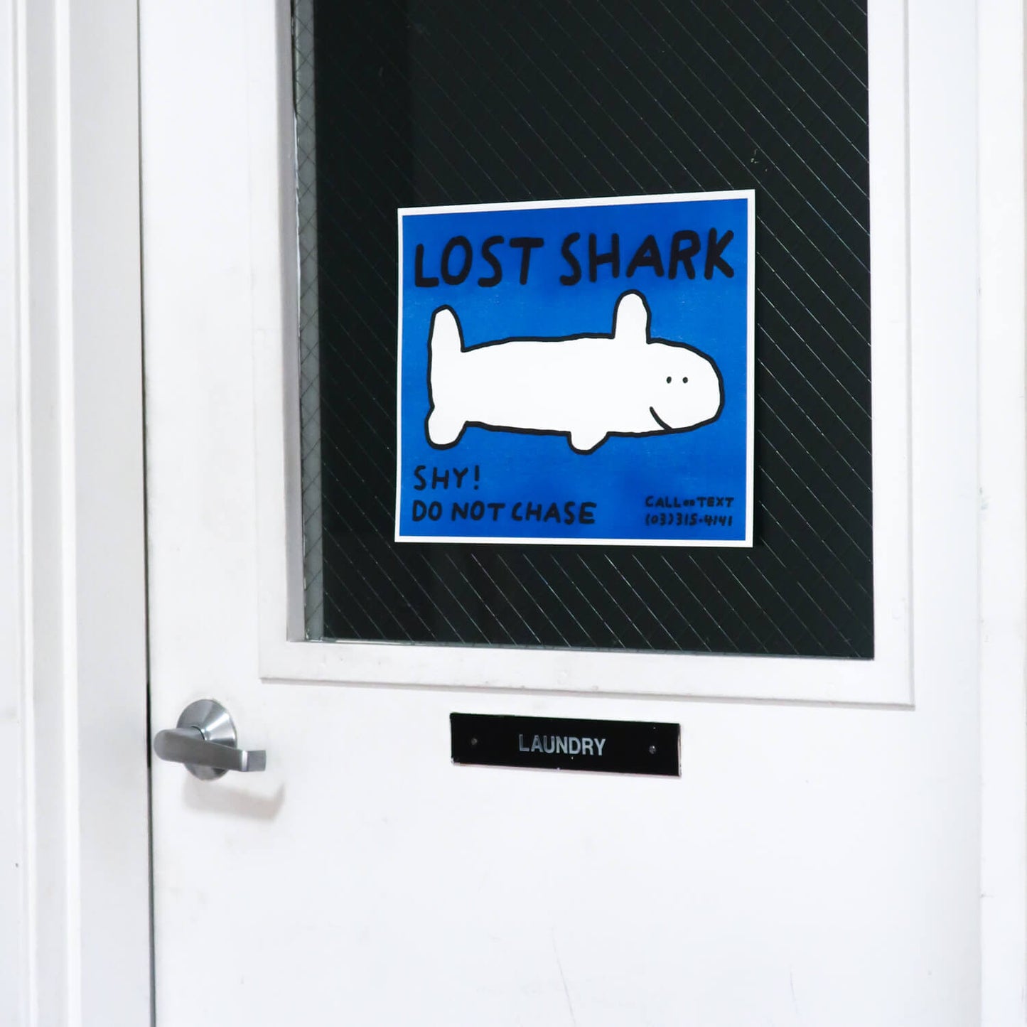Riso Print - Lost Shark