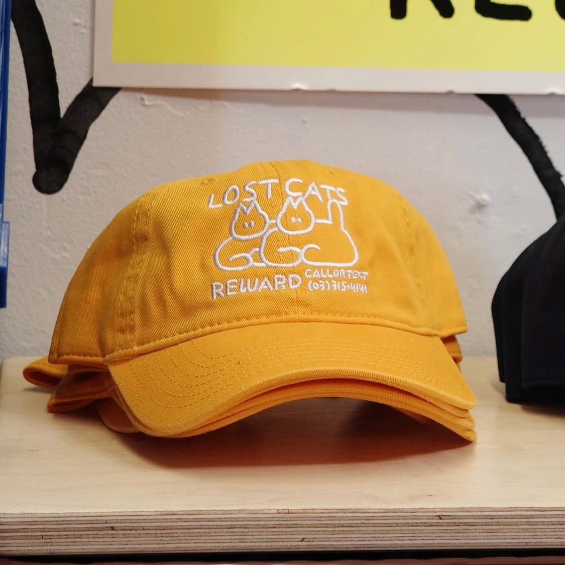 Lost Cat Hat - Yellow