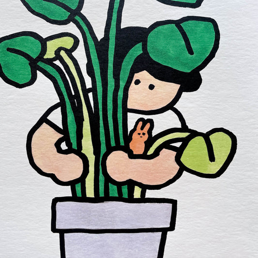 Art Print - Hug Your Plants