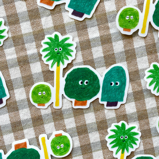 Sticker - Four Trees