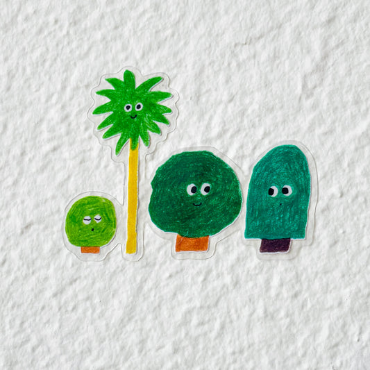 Sticker - Four Trees