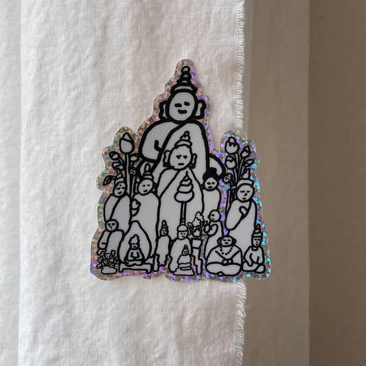 Sticker - Thai Buddhas