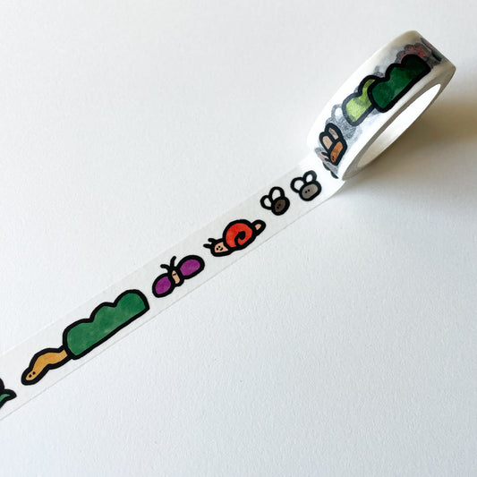 Washi Tape - Snail and Friends