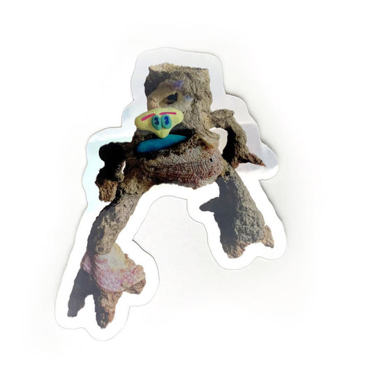 Fake Dinosaur Onsen Sticker