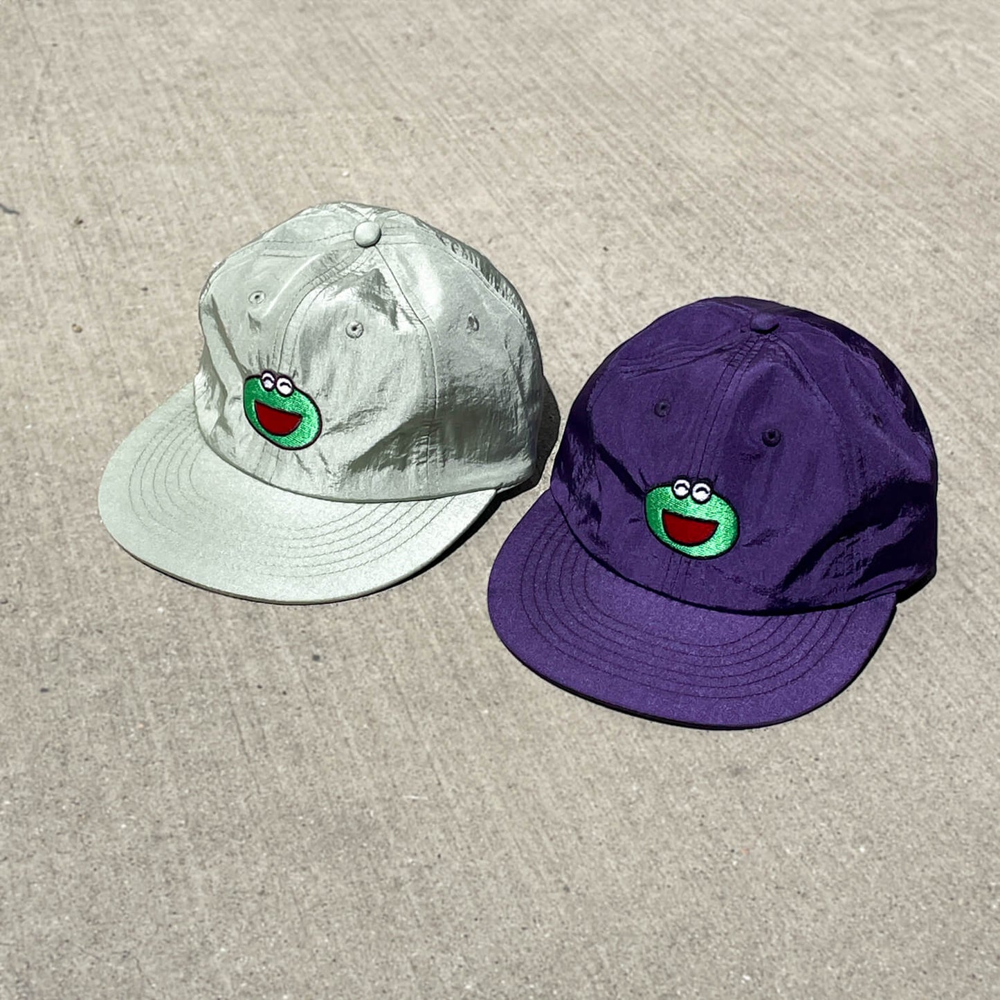 Frog Cap - Nylon Violet