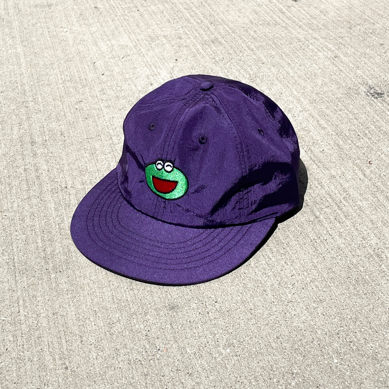 Frog Cap - Nylon Violet