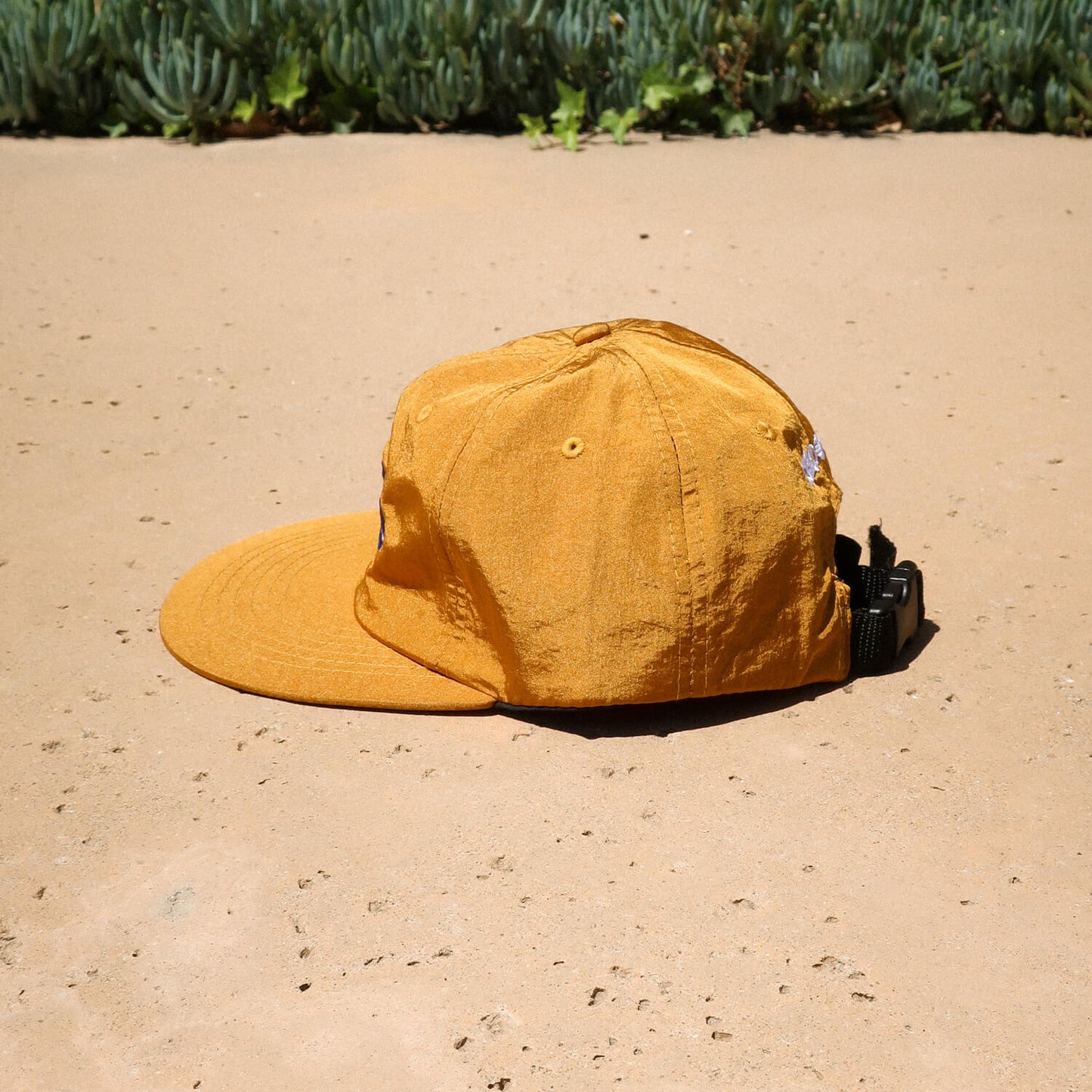 Dinosaur Onsen Cap - Nylon Mustard