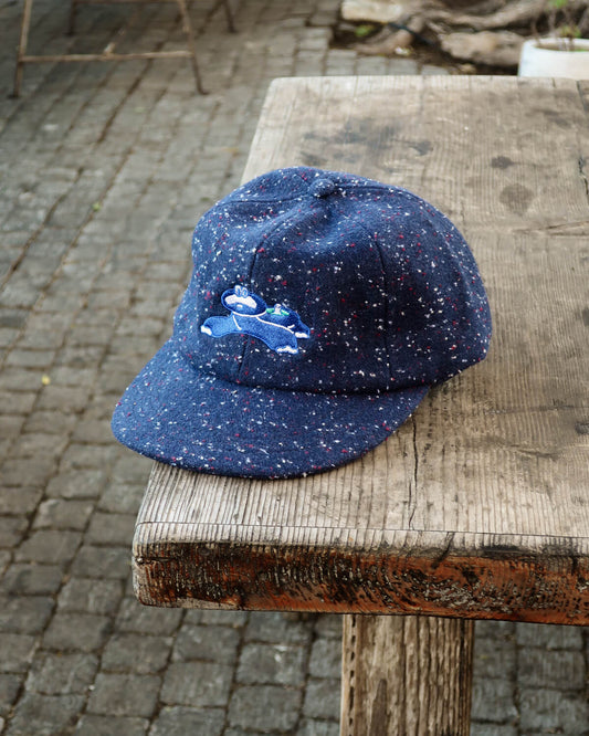 Dinosaur Onsen Cap - Speckled Navy