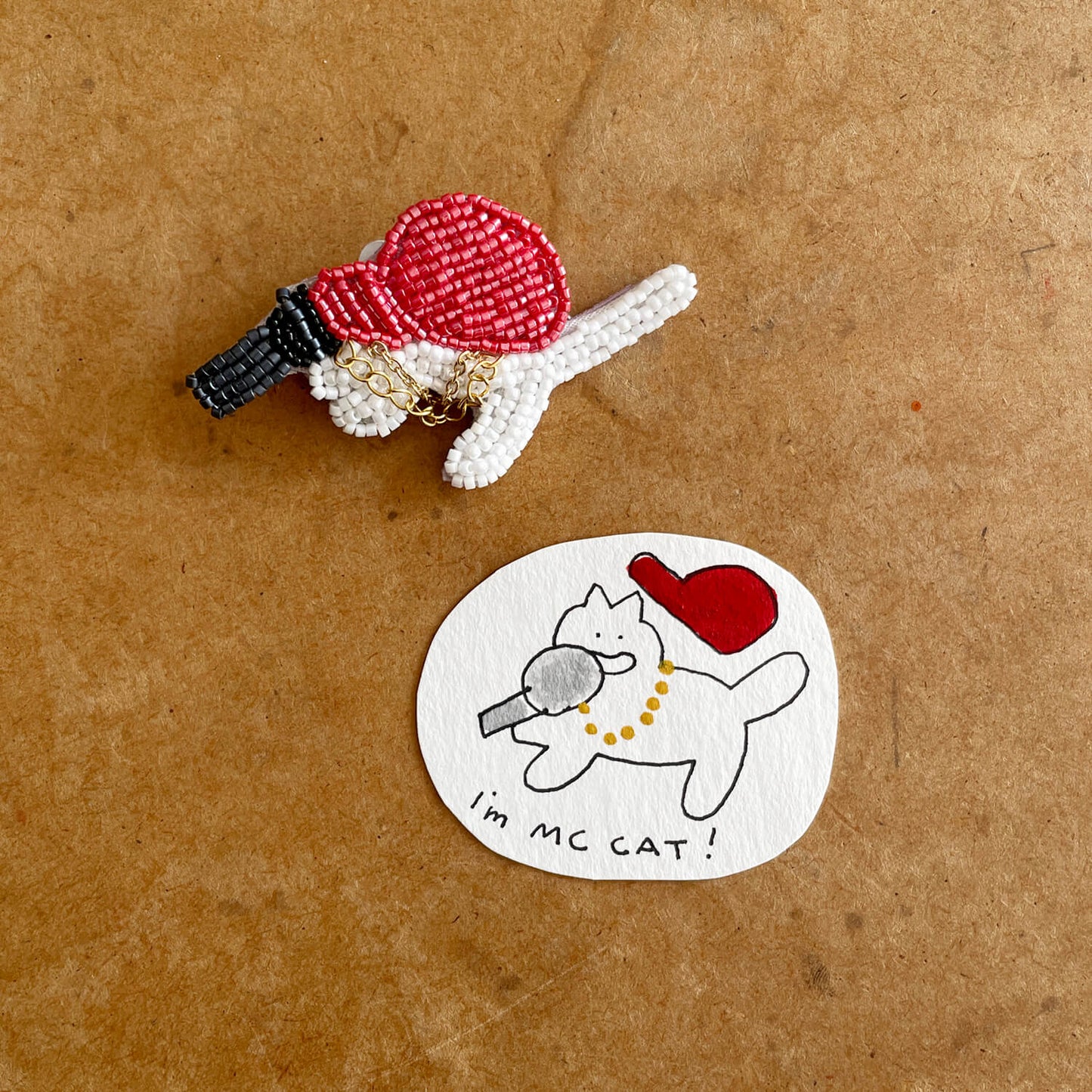 Brooch - MC Cat
